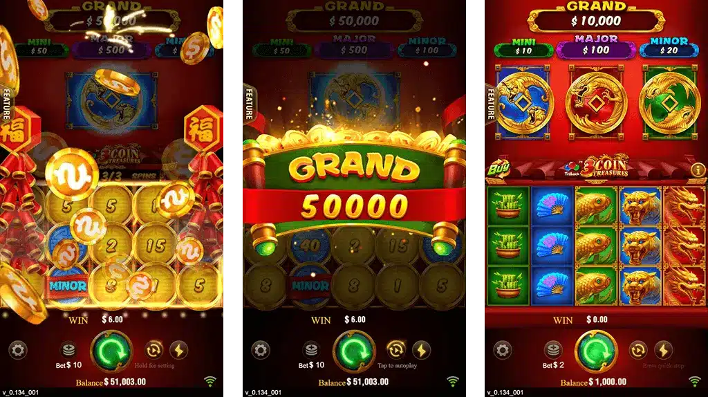 3 Coins Wolf777Comlogin Bonus